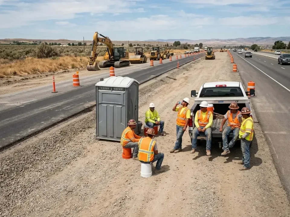 highway-road-construction-crew-007 — frequently asked questions, Porta Potty and Restroom Rentals in Roland, OK